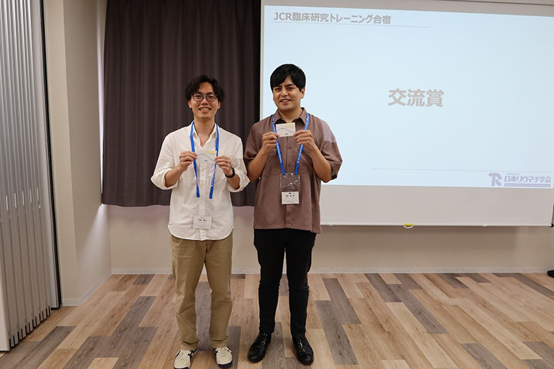 1位:窪田総一郎(くぼてぃー) 2位:新田 雅斗 (にっち)