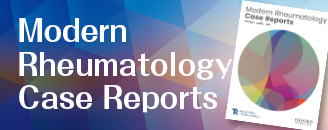 Modern Rheumatology Case Reports